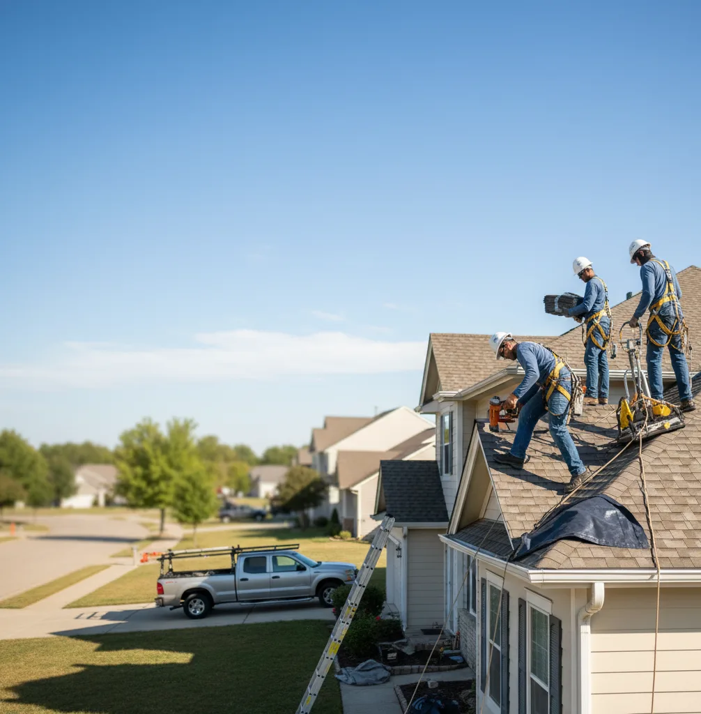 Roof Repair in Baskerville